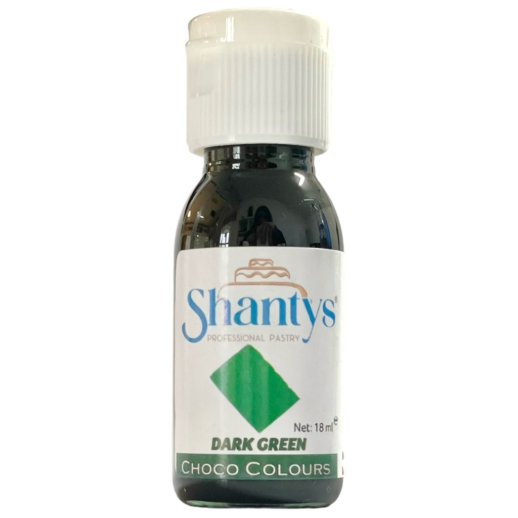 [10605] Choco Colour - Dark Green - 18 ml - Shantys
