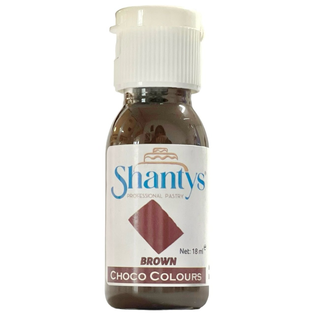 [10609] Choco Colour - Brown - 18 ml - Shantys