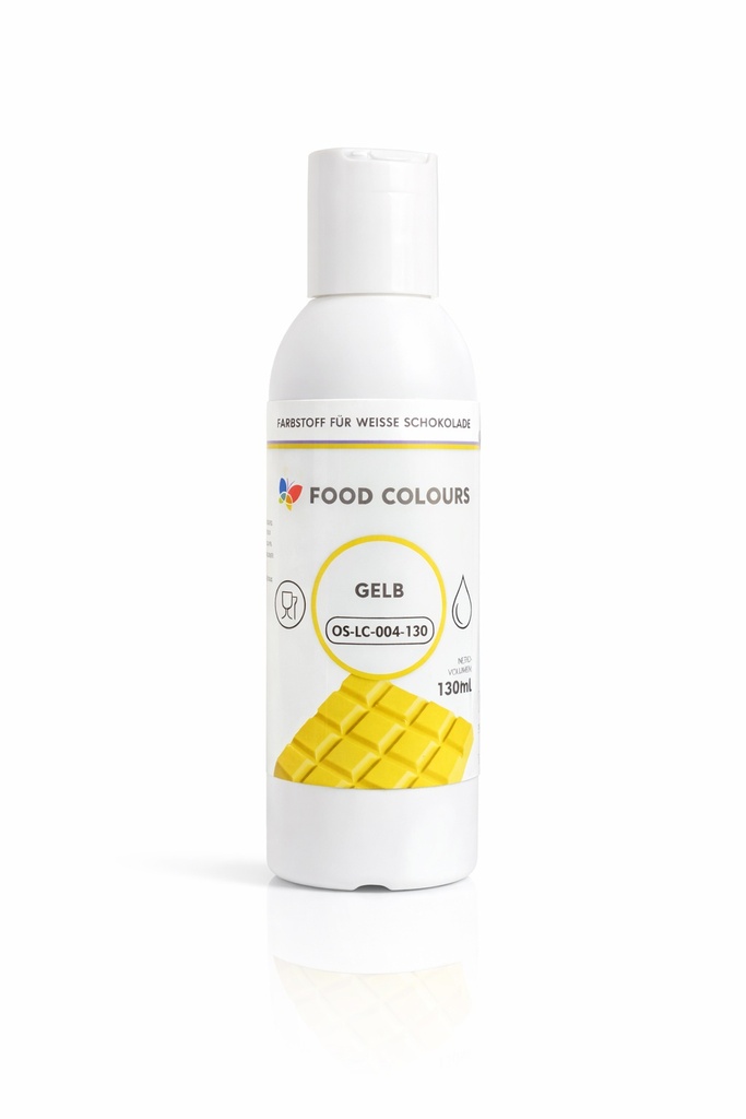 Schokoladenfarbe - GELB - 130 ml - (Food Colours)