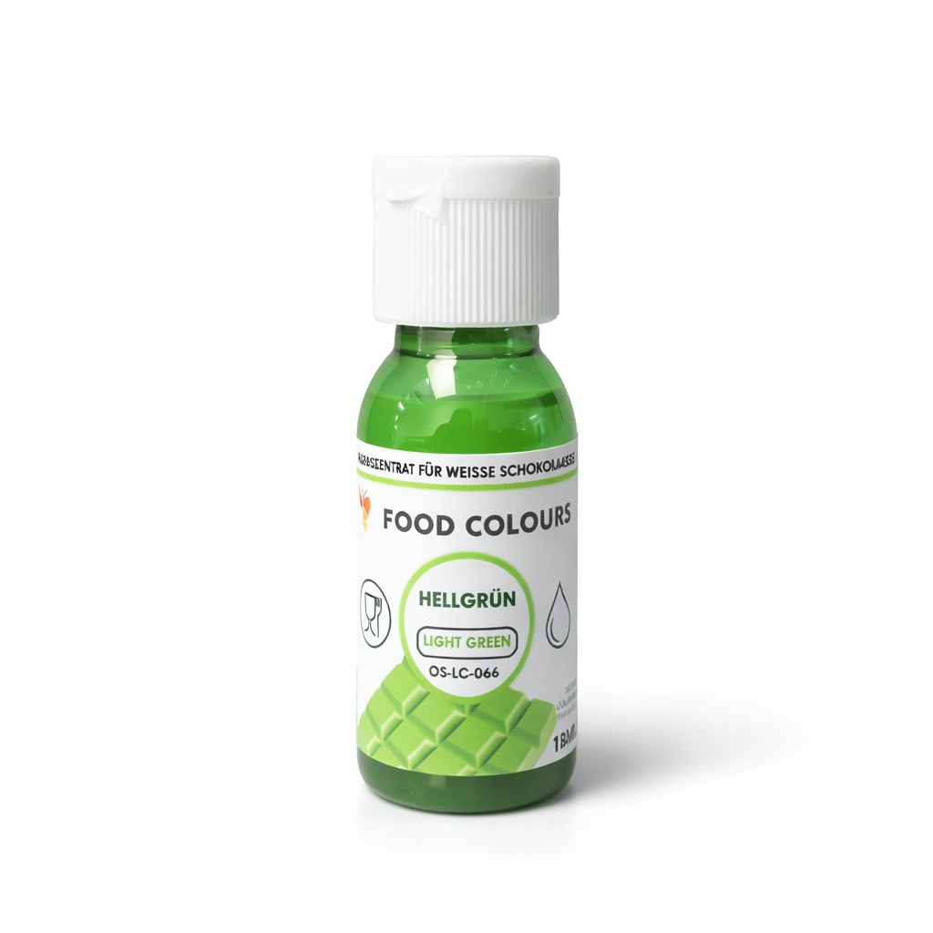 Schokoladenfarbe - HELLGRÜN - 18 ml - Food Colours