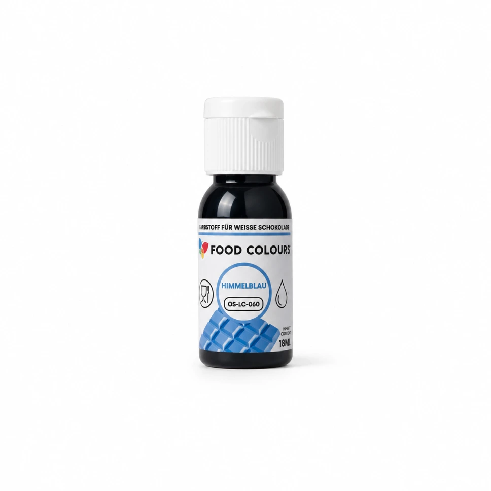 Schokoladenfarbe - HIMMELBLAU - 18 ml - Food Colours