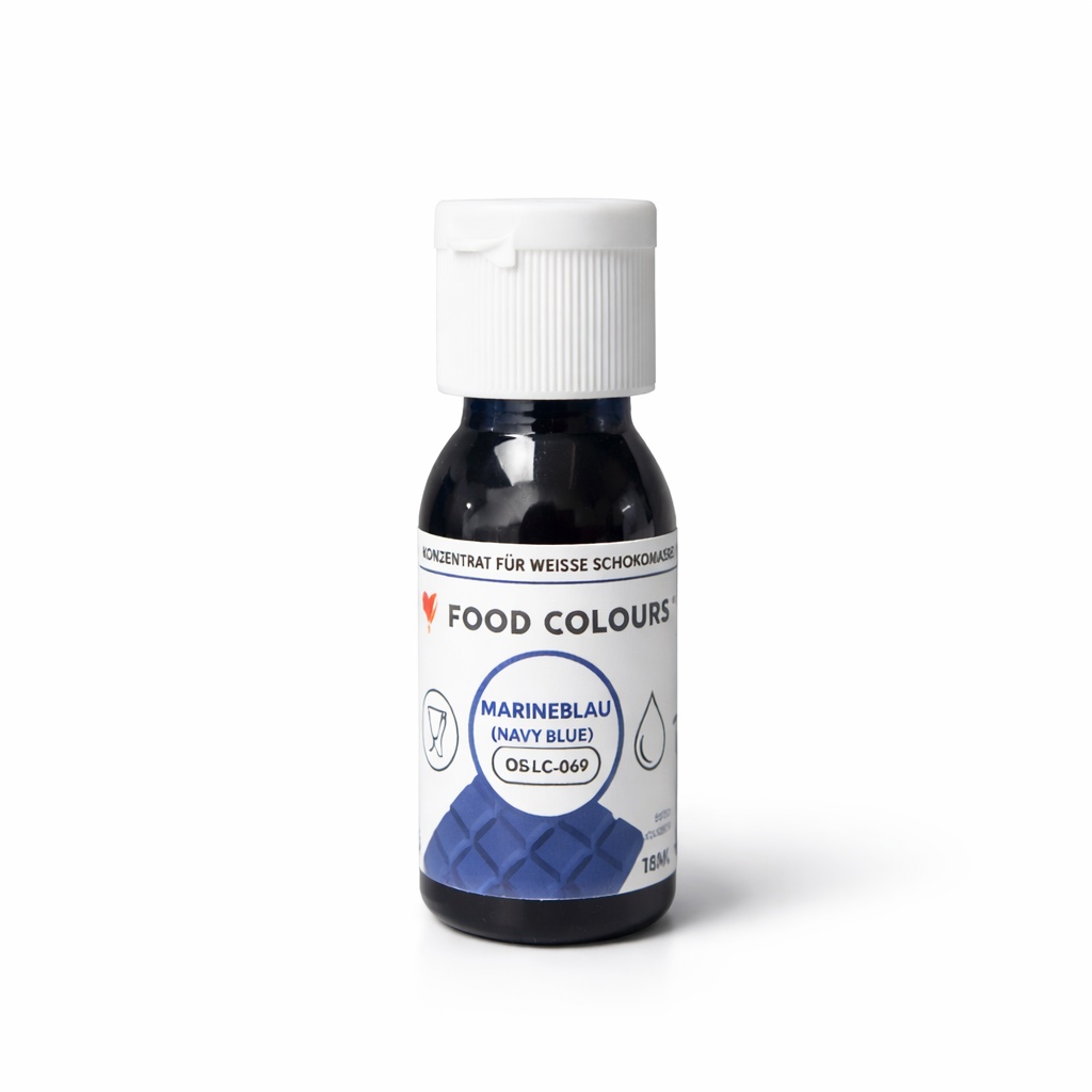 Schokoladenfarbe - MARINEBLAU - 18 ml - Food Colours