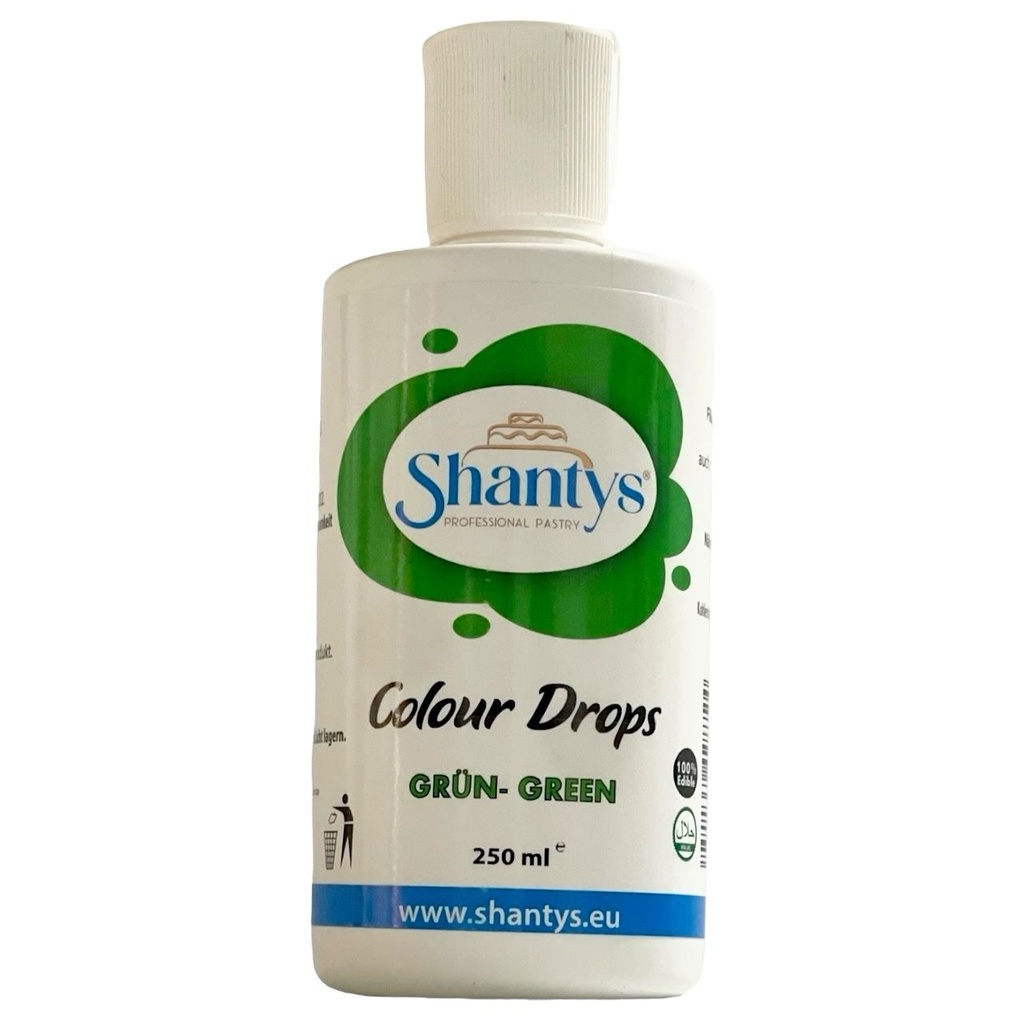 [10661] Colour Drops & Airbrush 250 ml - GRÜN - Shantys