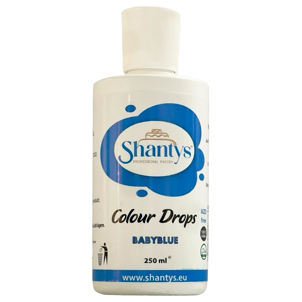 [10662] Colour Drops & Airbrush 250 ml - BABY BLAU - Shantys
