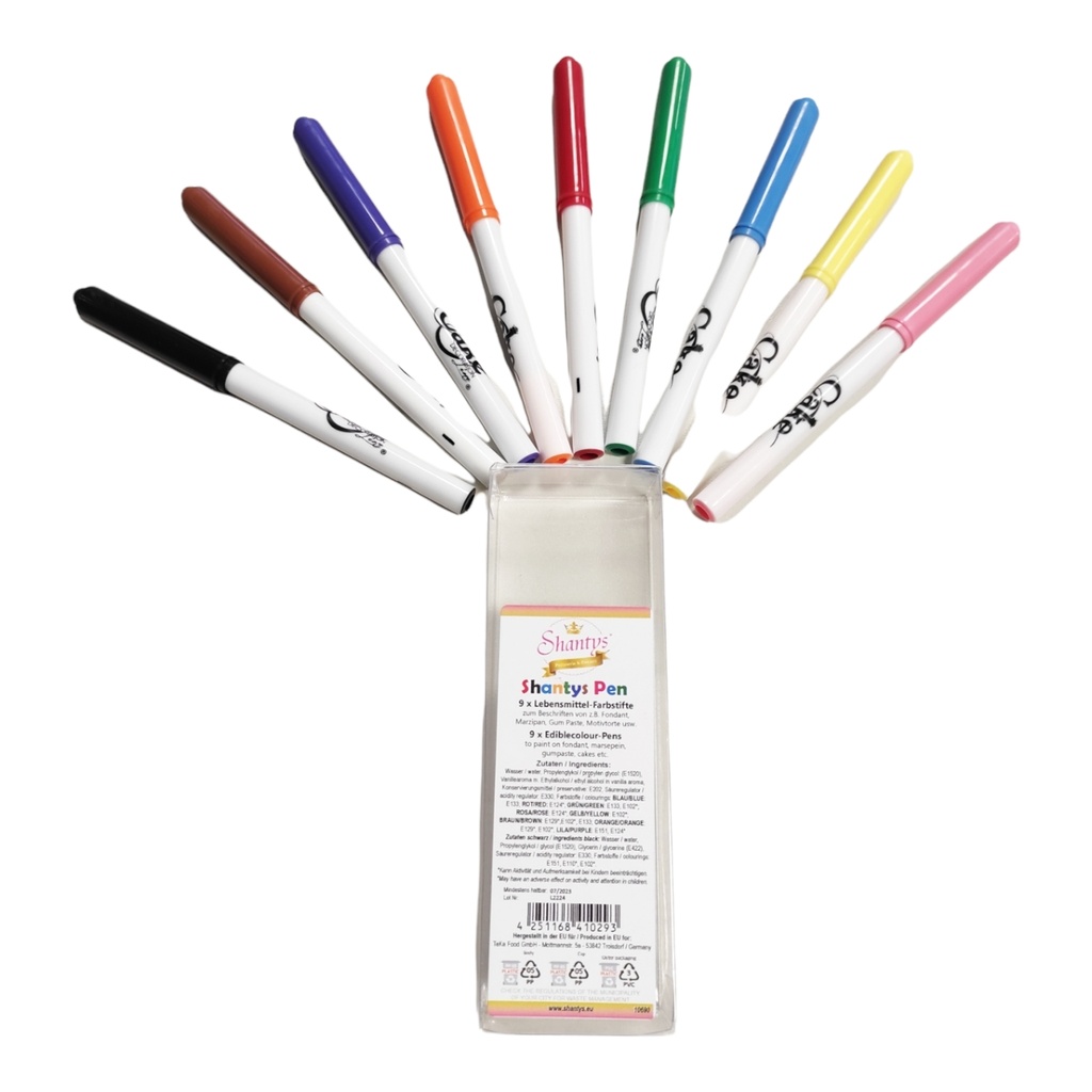 Shantys Pen - Farbstife 9er Set - Shantys