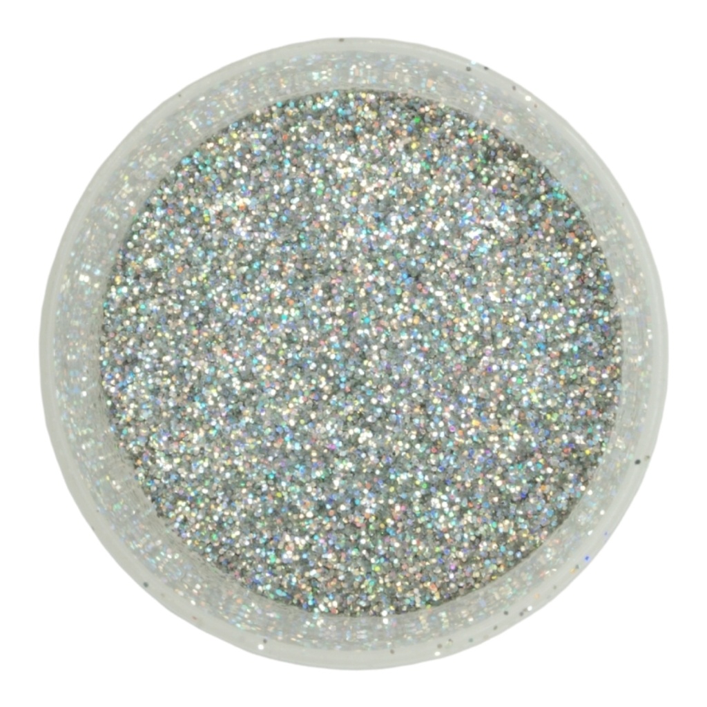 [10832] Glitter Deko - Silver Rainbow - 2 g - Shantys