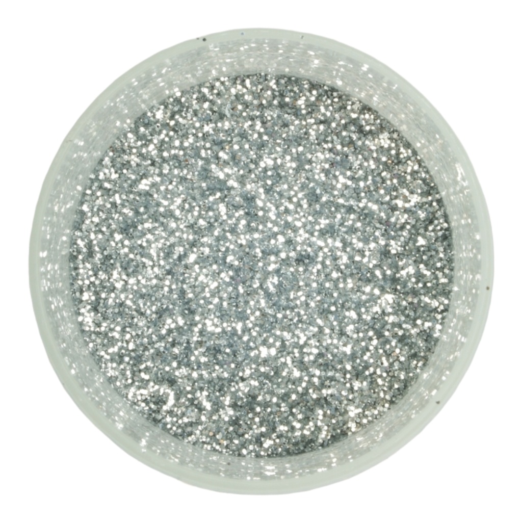 [10841] Glitter Deko - Super Silver - 2 g - Shantys