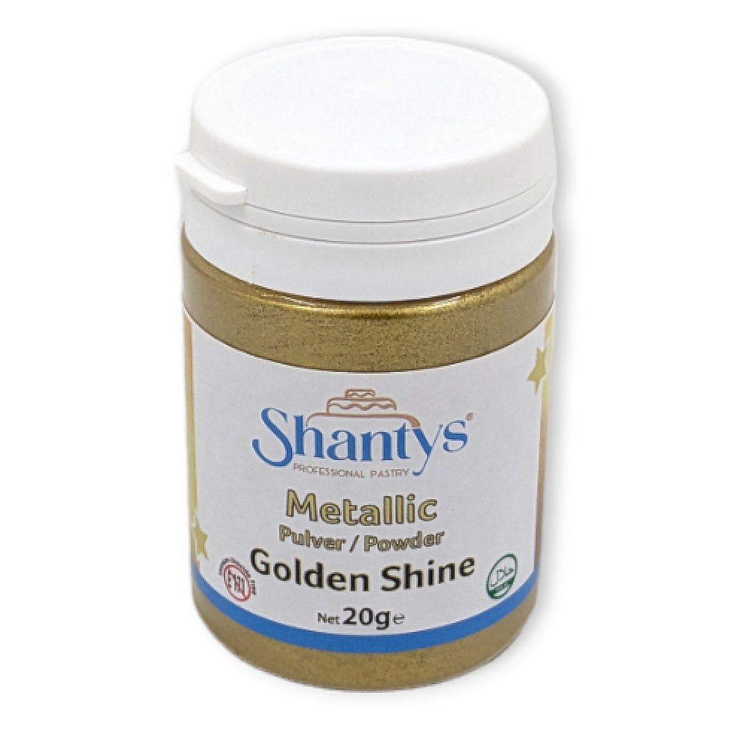 [10876] Metallic Pulver GOLDEN SHINE - 20 g - Shantys