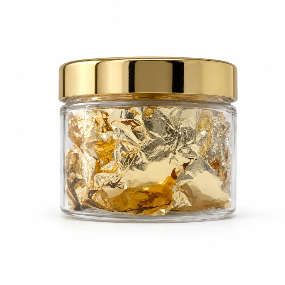 [10888] 8 x Blattgold Imitat - (16x16cm) - Shantys