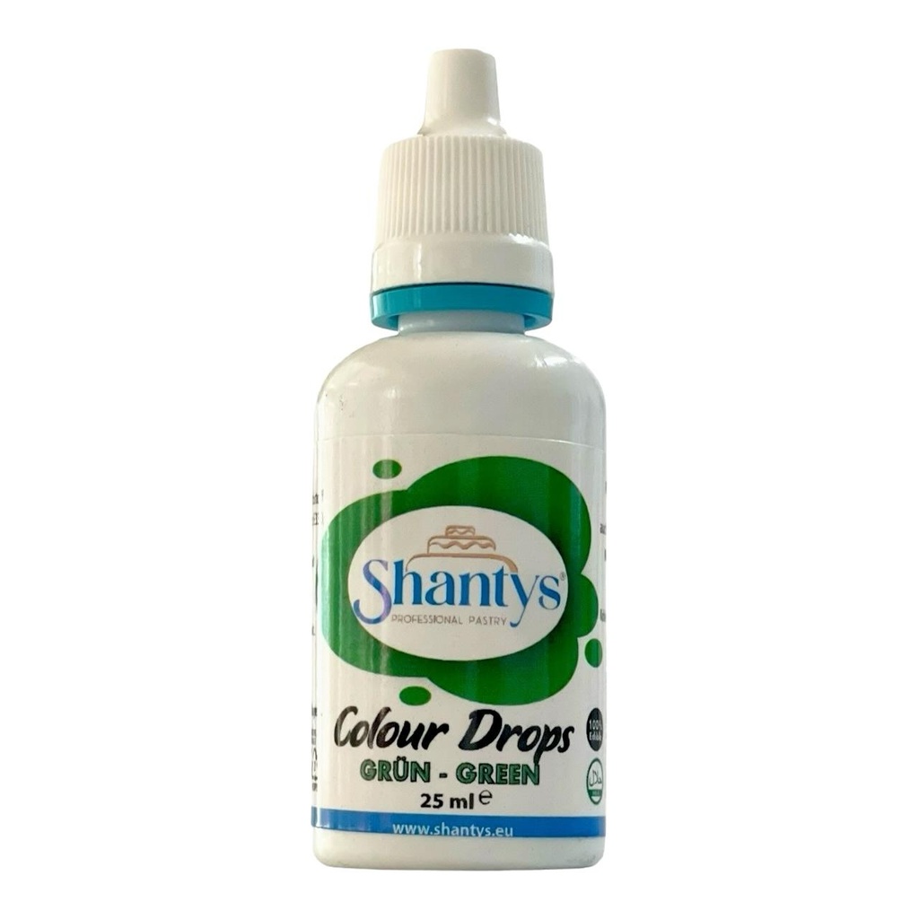 [10985] Colour Drops - GRÜN - 25 ml - Shantys