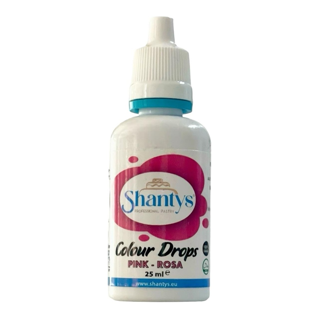[10991] Colour Drops - PINK - 25 ml - Shantys