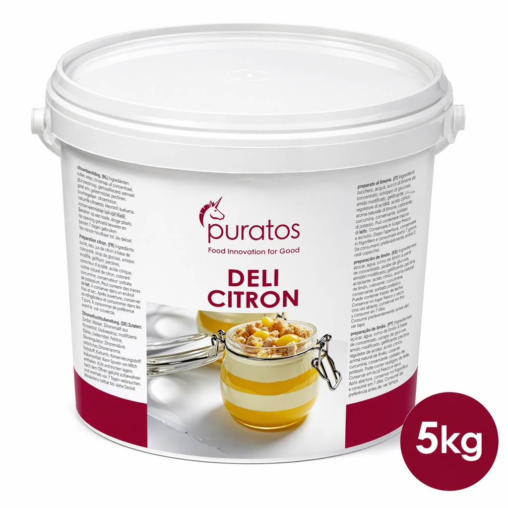 Deli Citron (Zitronenfüllung) - 5 Kg - Puratos