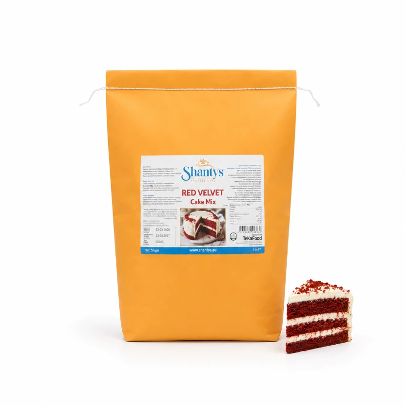 Velvet Cake Mix ROT/RED- 5 Kg - Shantys