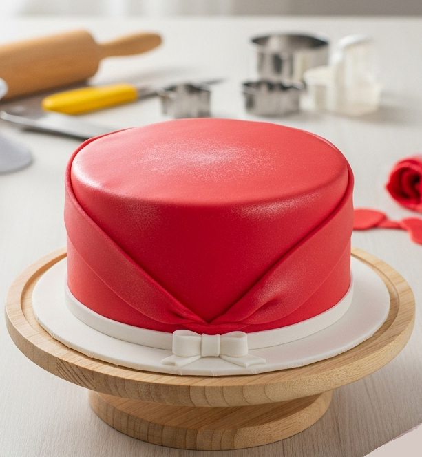 [11516] Fondant 1 Kg - ROT - Dr Paste