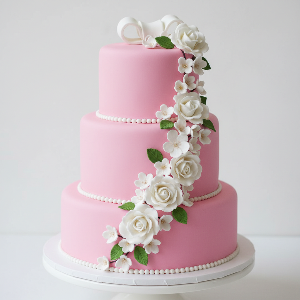 [11520] Fondant 1 Kg - PINK - Dr Paste