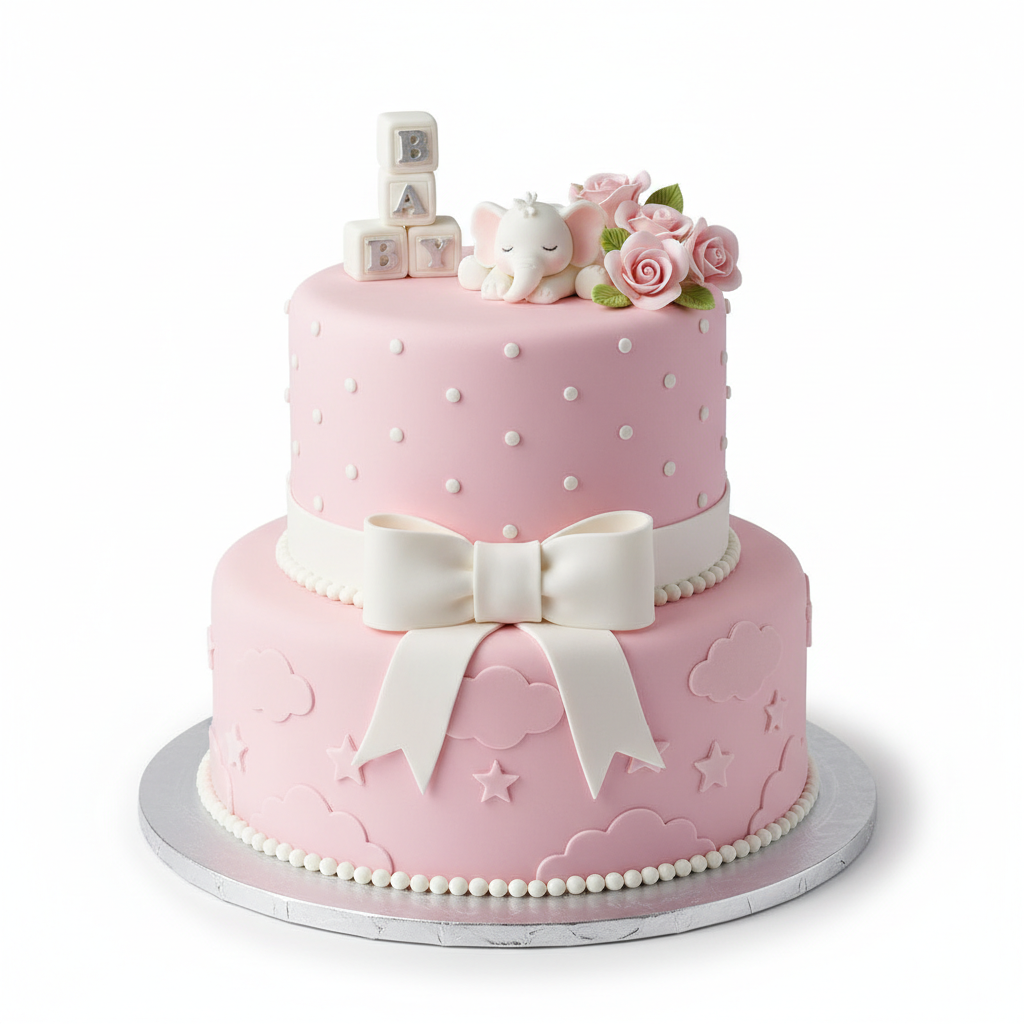 [11521] Fondant 1 Kg - BABYPINK - Dr Paste