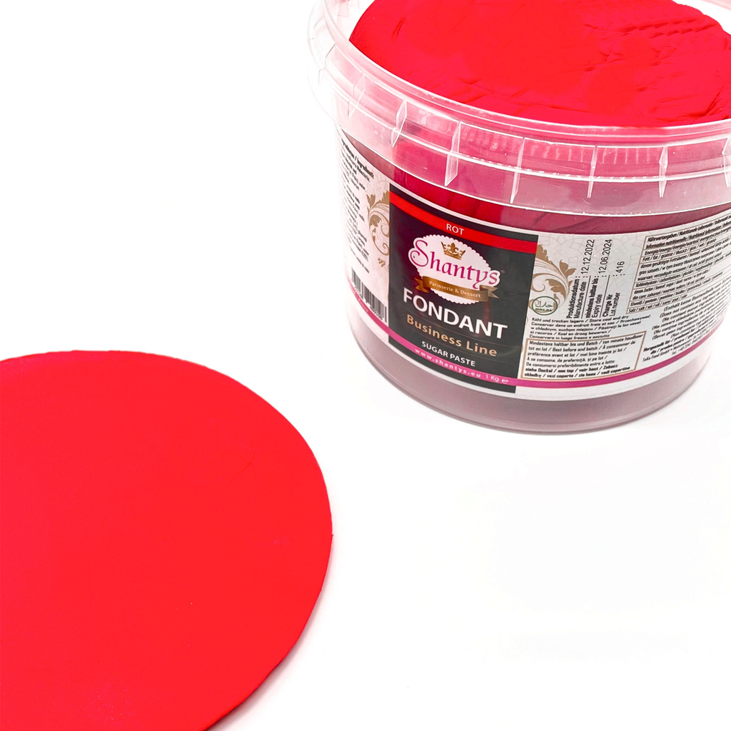 Shantys Fondant Business Line - ROT - 1 Kg