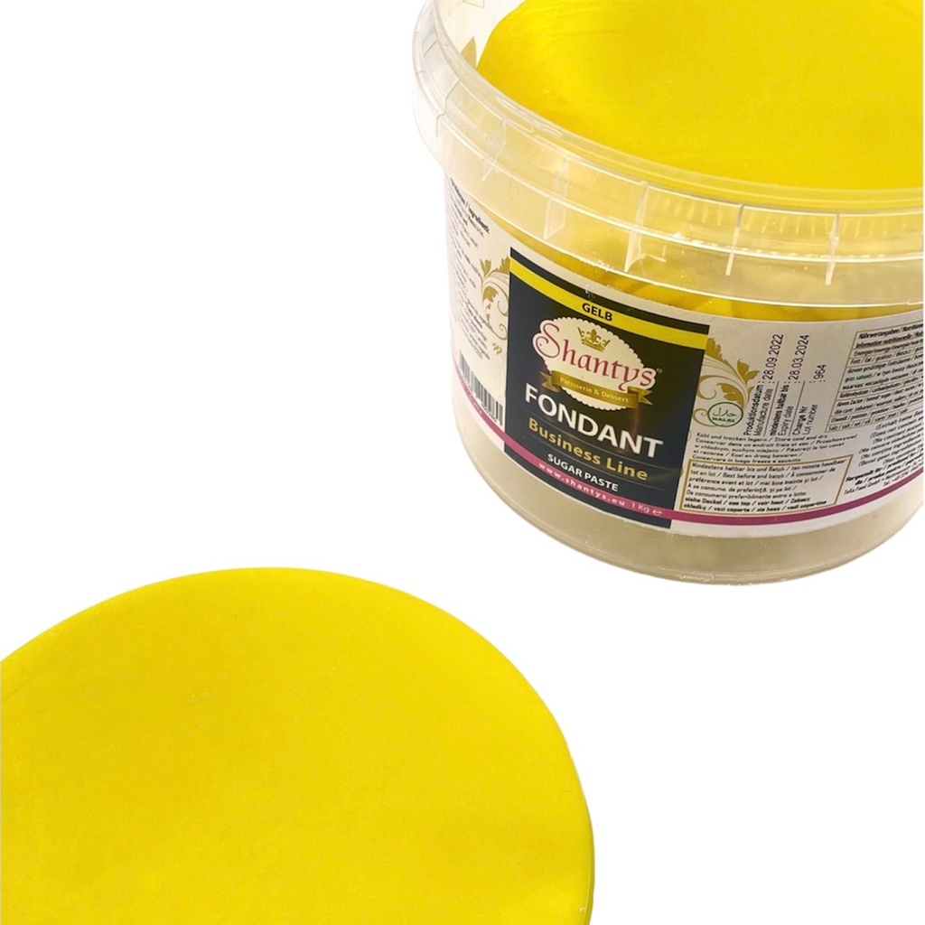 Shantys Fondant Business Line - GELB - 1 Kg