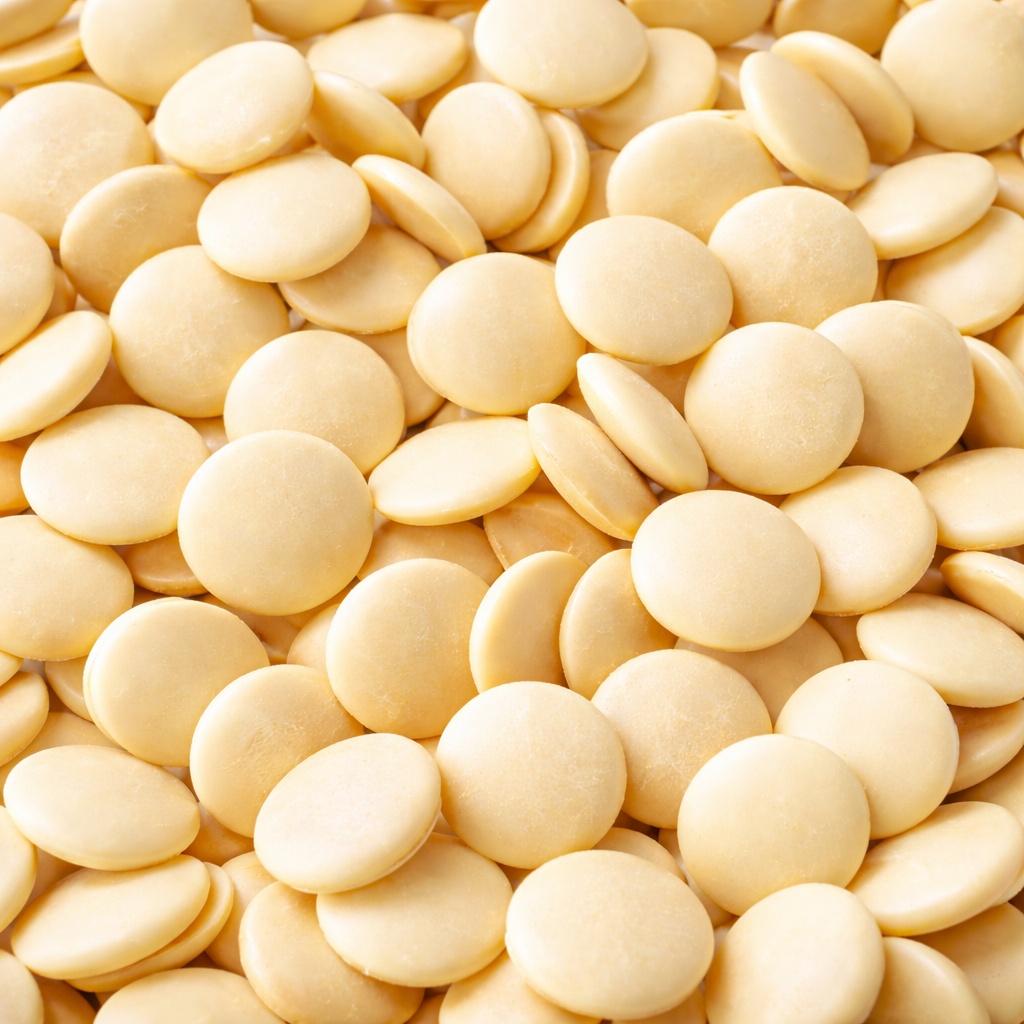 Schoko Buttons - Weisse - 15 Kg - (30%) Belcolade