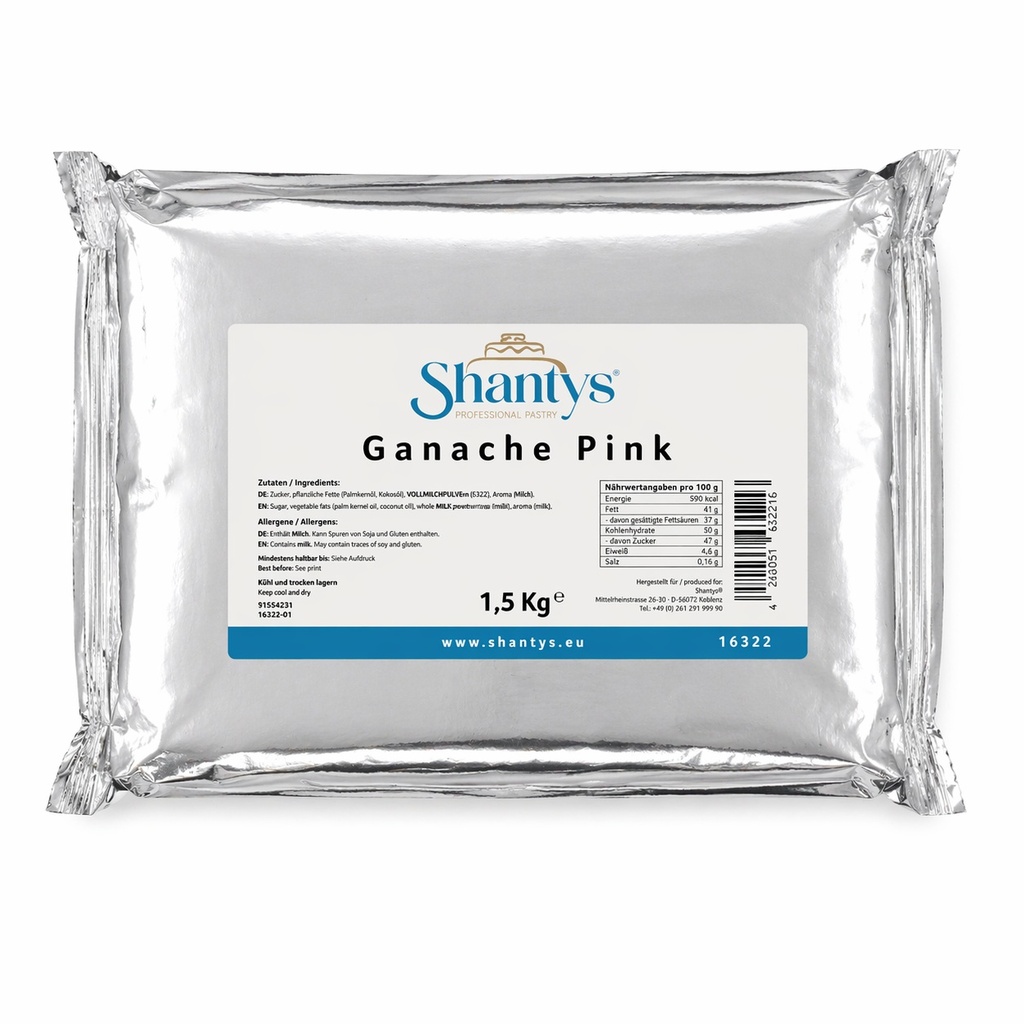 Ganache Pink - 1,5 Kg