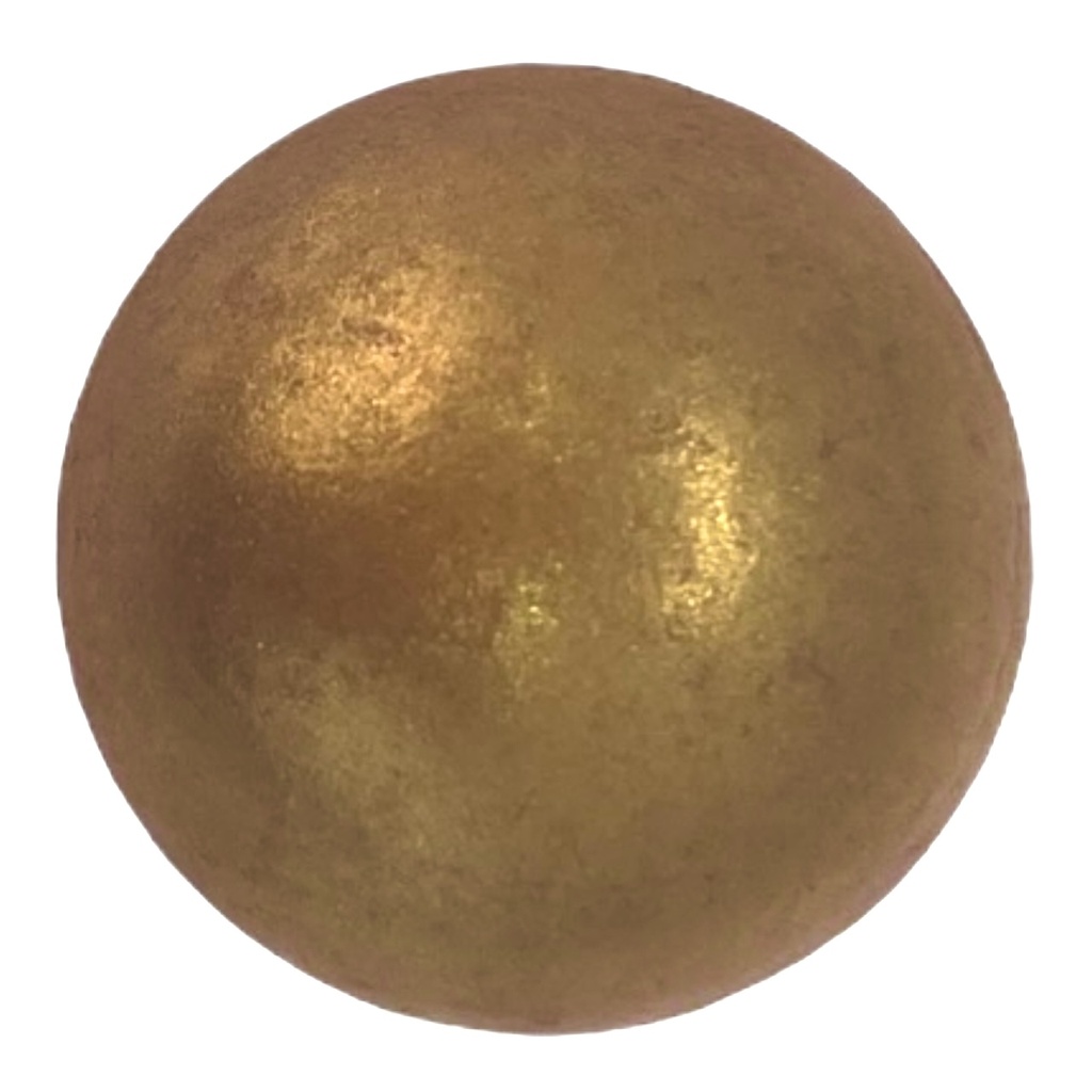 [16484] Choco Deco - Ball - Royal Gold Gross - 40 Stück (27 x 27 mm) - Shantys
