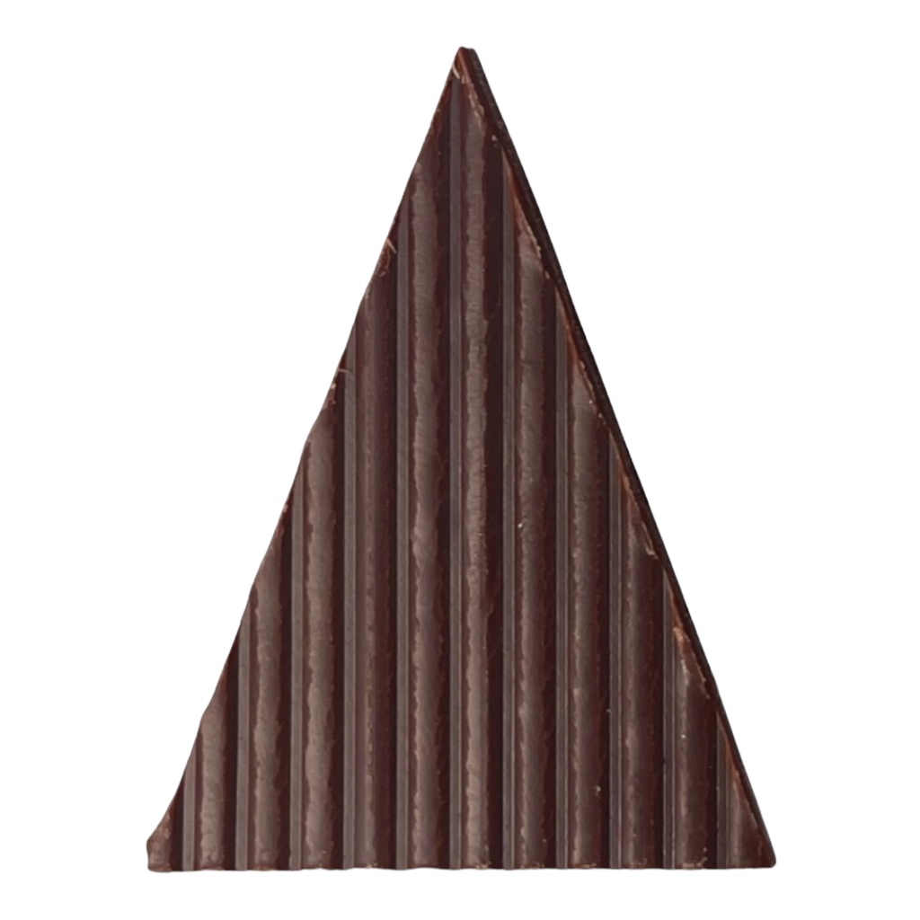 [16531] Choco Deco - Dreieck -Tokyo - Zartbitter - 300 Stück (45 x 35 mm) Shantys