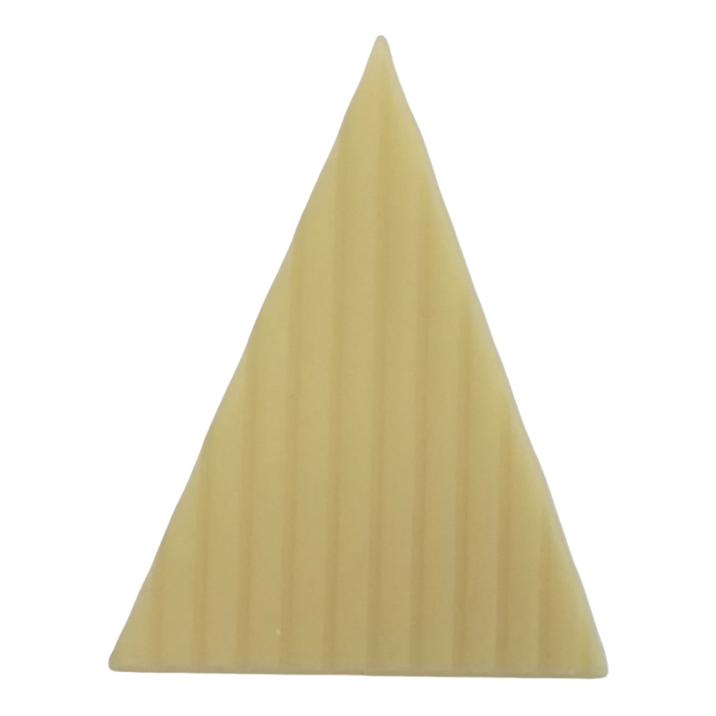 Choco Deco - Dreieck - Tokyo - Weiss  - 300 Stück (45 x 35 mm) Shantys