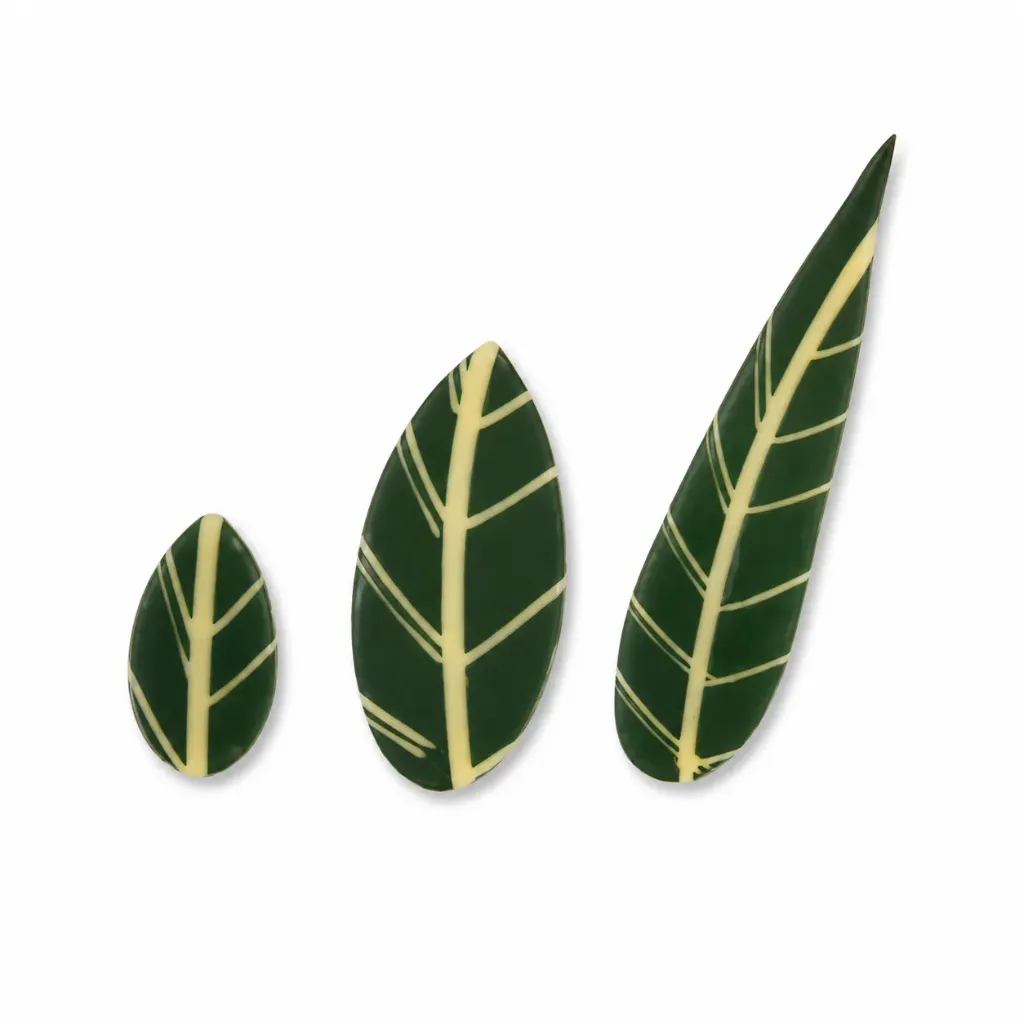 Choco Deco - Blatt Set Hell - 108 Stück - Shantys