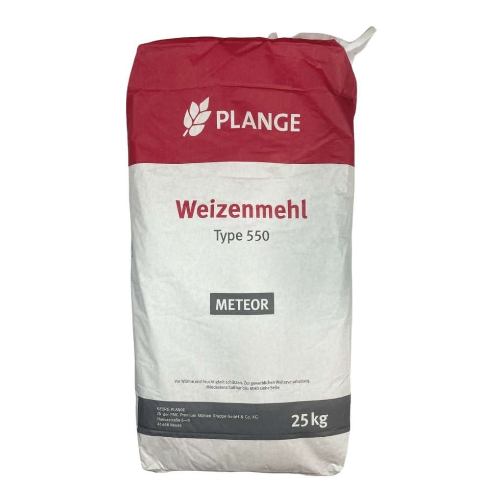 [20005] Weizenmehl Plange Meteor 550 - 25 Kg