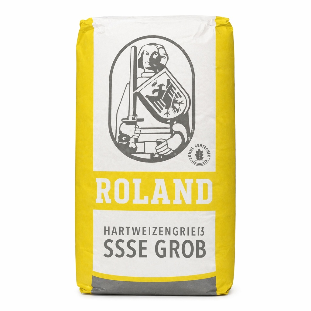 Hartweizengriess - Roland - SSSE Grob - 25 Kg