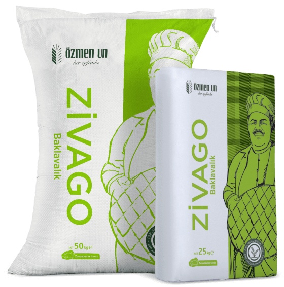 Baklava Mehl - ZIVAGO - 25 Kg  (Özmen Un)