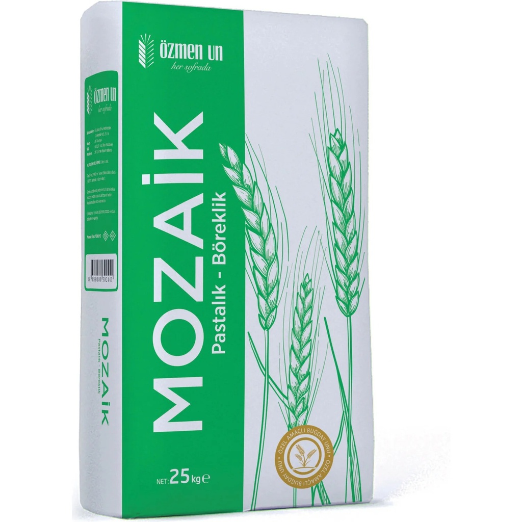 [22020] Pasta-Börek Mehl - MOZAIK - 25 Kg  (Özmen Un)