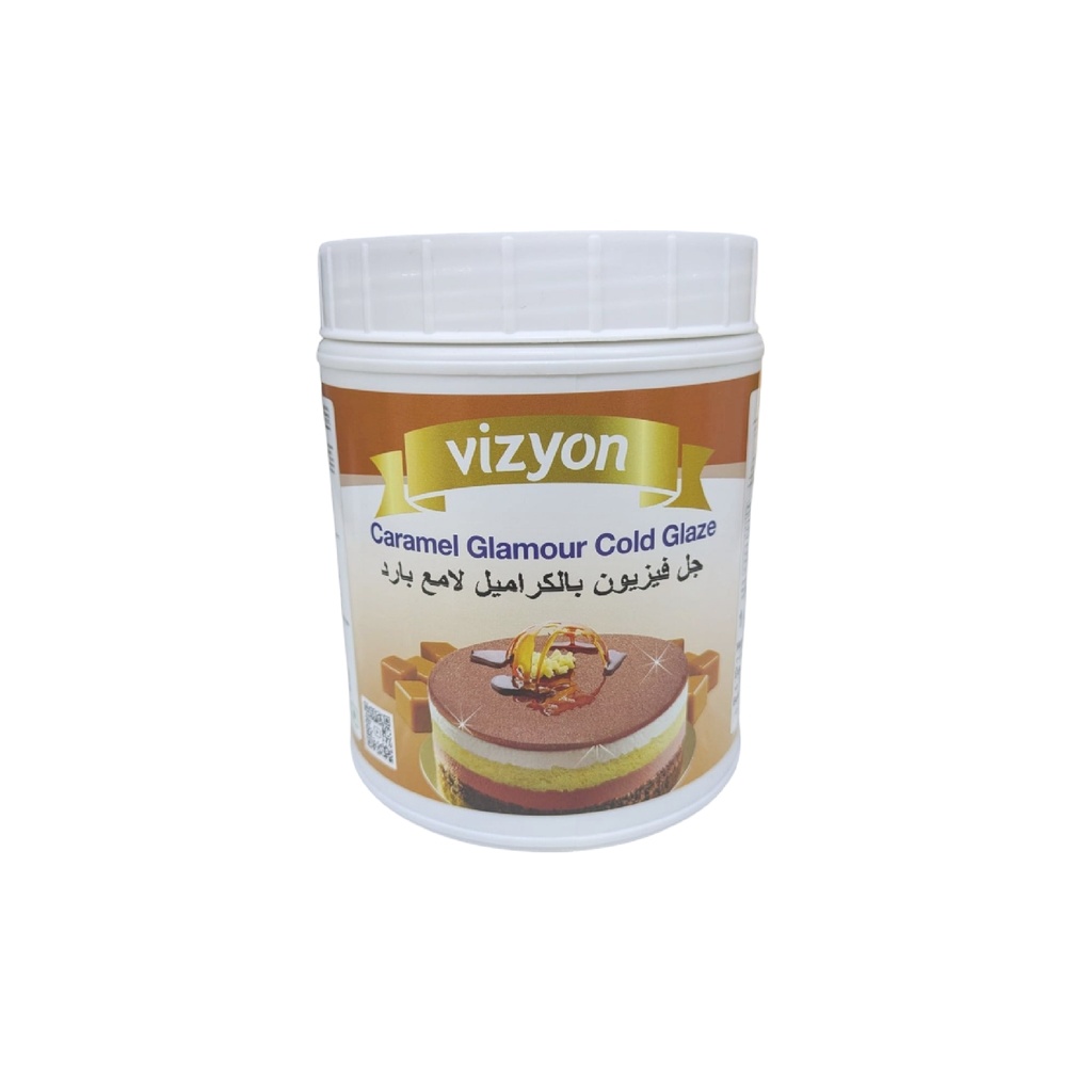 Glitzer Glasur - KARAMELL - 1 Kg   (ViZYON)