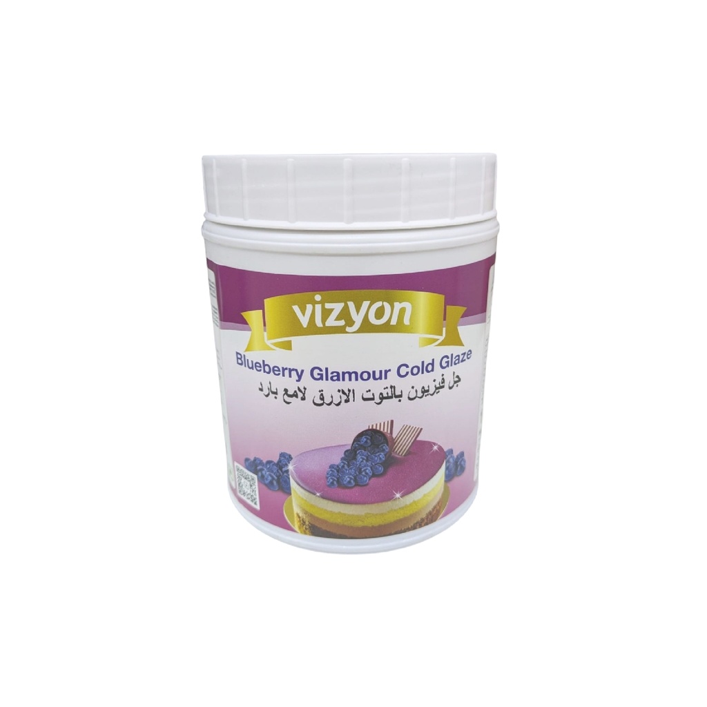 Glitzer Glasur - BLAUBEERE - 1 Kg   (ViZYON)