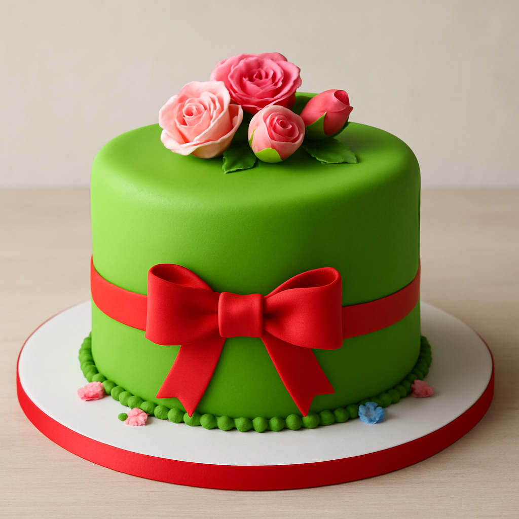 Fondant GRÜN - 1 Kg   (ViZYON)