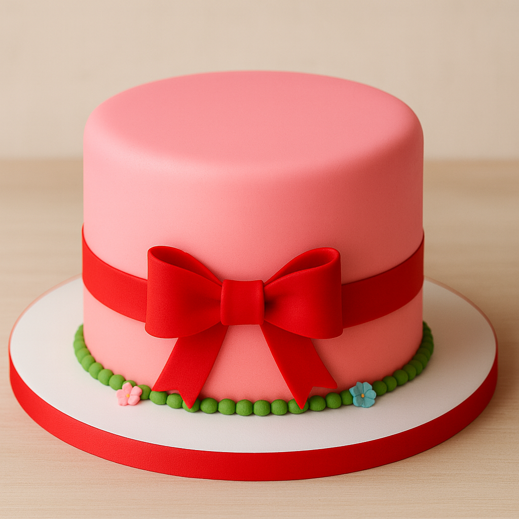 Fondant PINK - 1 Kg   (ViZYON)