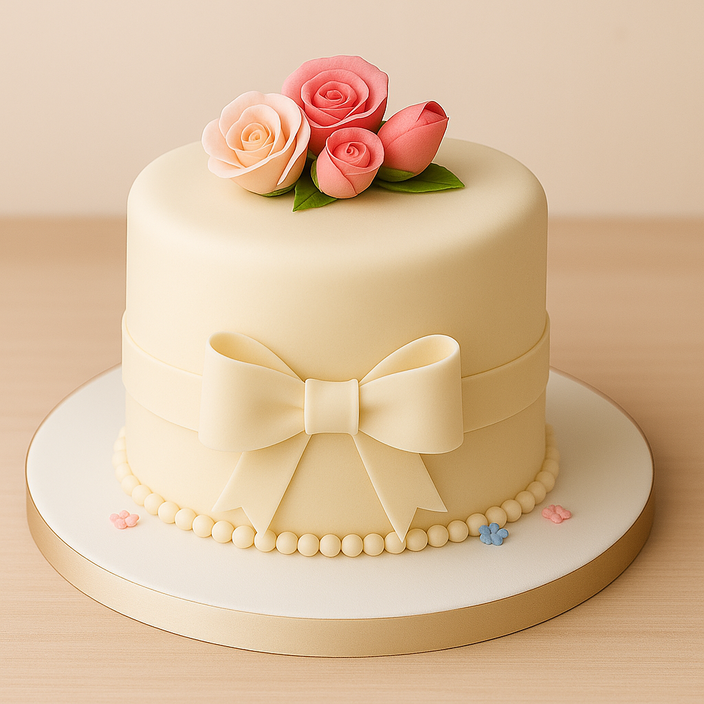 Fondant CREME - 1 Kg   (ViZYON)