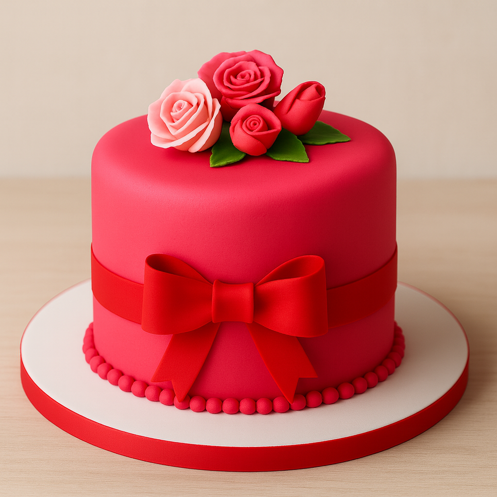 Fondant FUCHSIA - 1 Kg   (ViZYON)