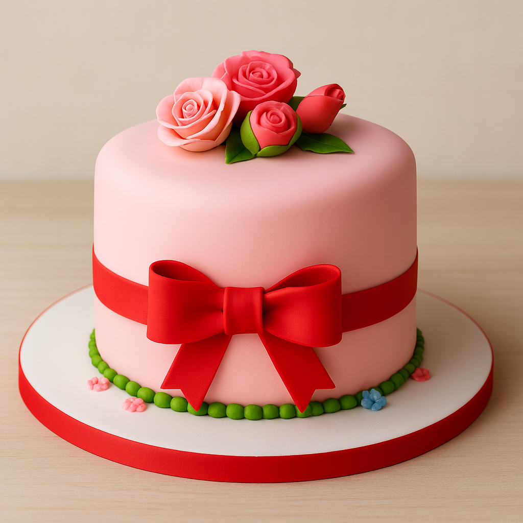 Fondant HELLPINK - 1 Kg   (ViZYON)