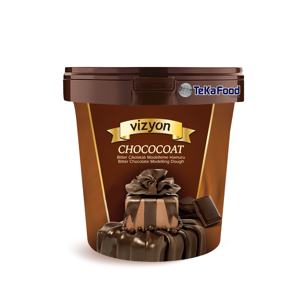 [53095] Modellierfondant / Chococoat - BRAUN - 1 Kg   (ViZYON)