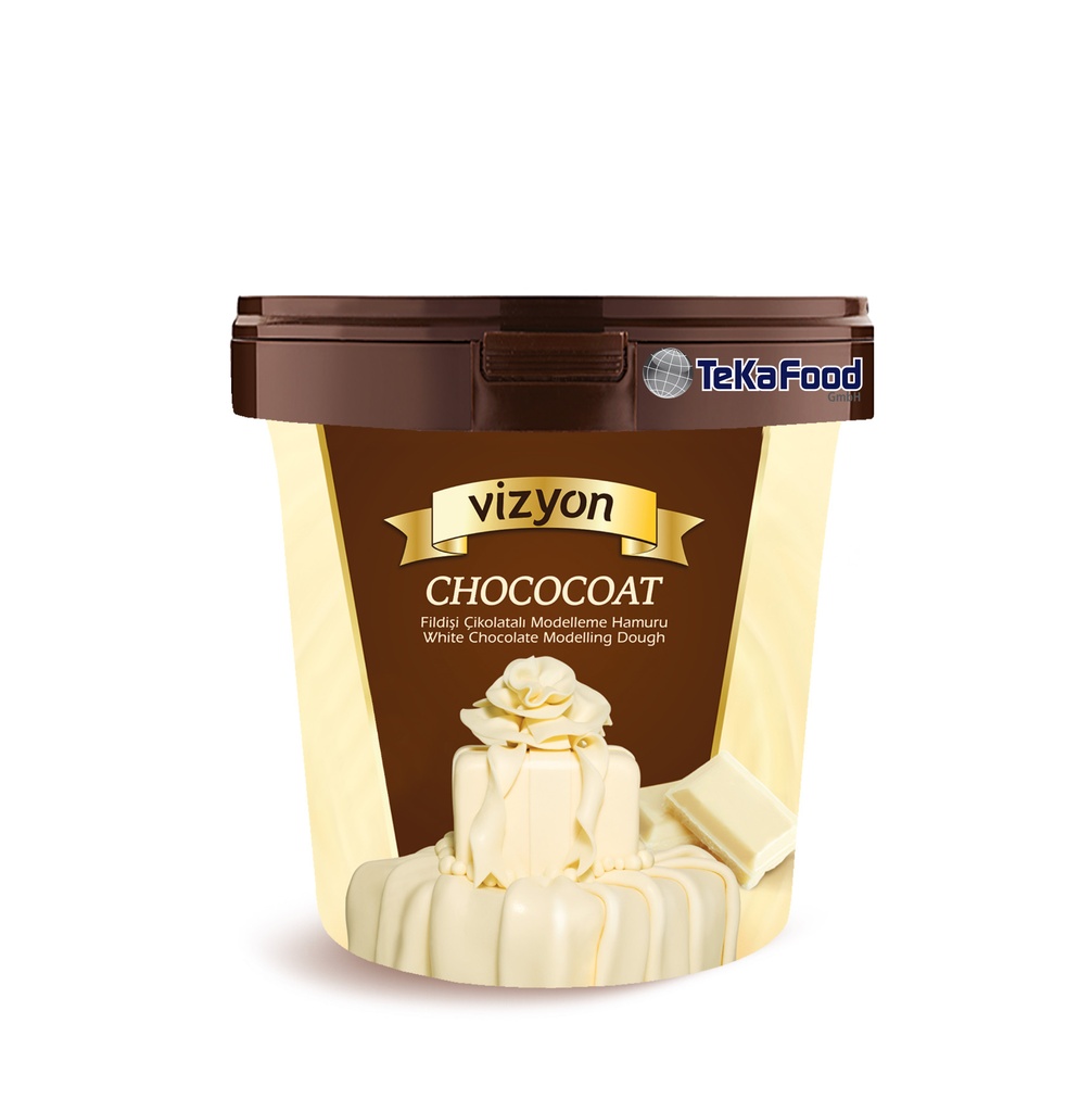 [53096] Modellierfondant / Chococoat - WEISS - 1 Kg   (ViZYON)