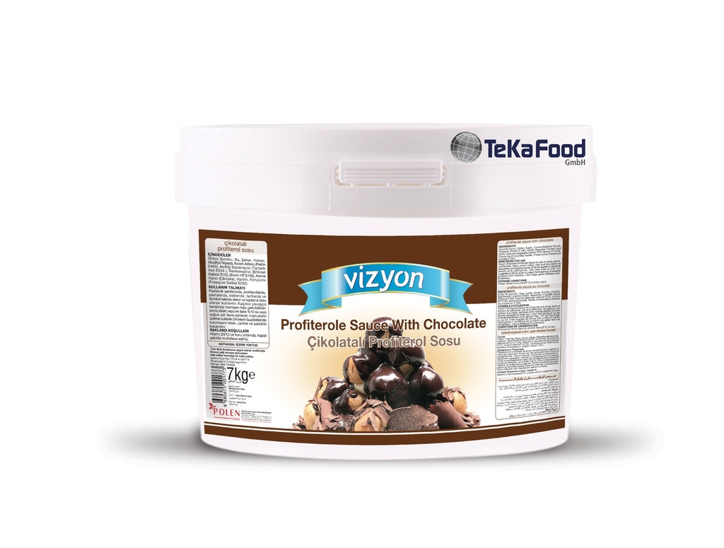 [53450] Profiterol Sauce - KAKAO - 7 Kg   (ViZYON)
