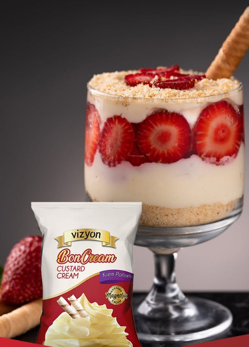 Creme Patisserie Mix - BONCREAM - 1 Kg   (ViZYON)