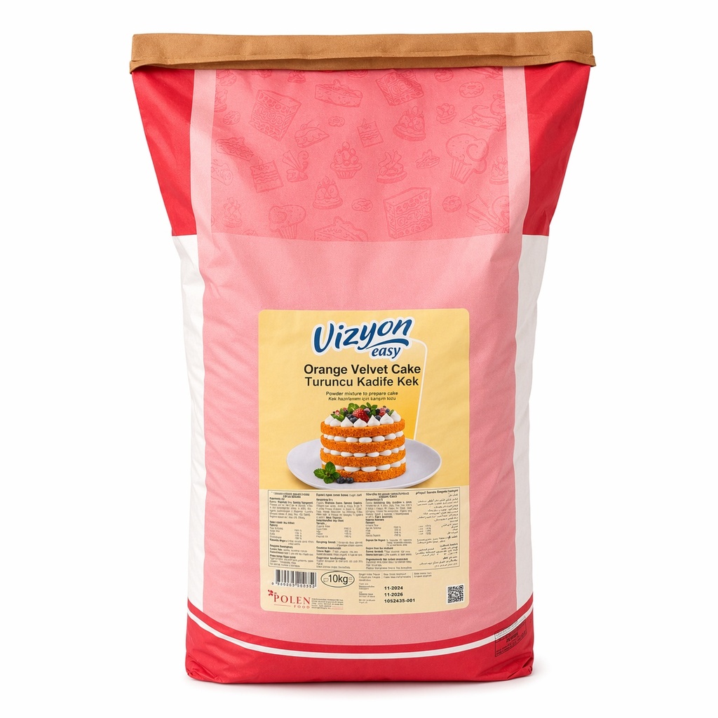 Orange Velvet Mix - 10 Kg   (ViZYON EASY)