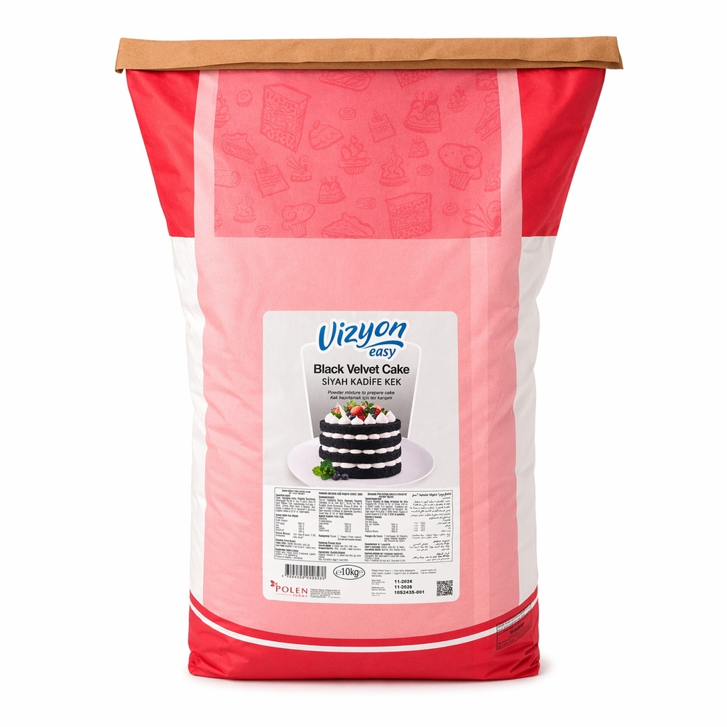 Black Velvet Mix (Schwarz) - 10 Kg   (ViZYON EASY)