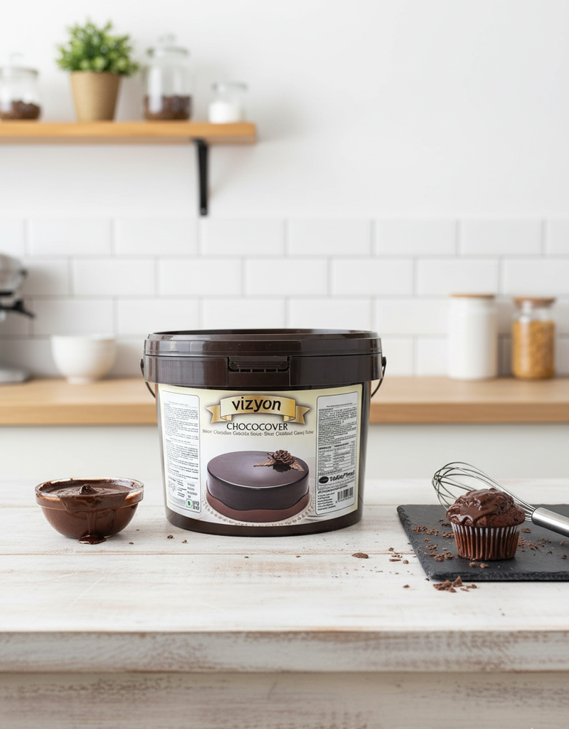 CHOCOCOVER Ganache - BITTER - 6 Kg   (ViZYON)