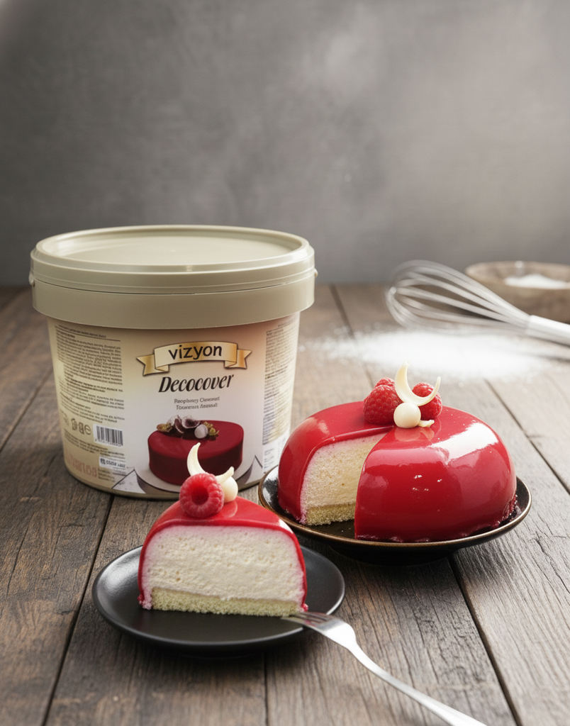 [53712] DECOCOVER Glasur - HIMBEERE - 6 Kg   (ViZYON)