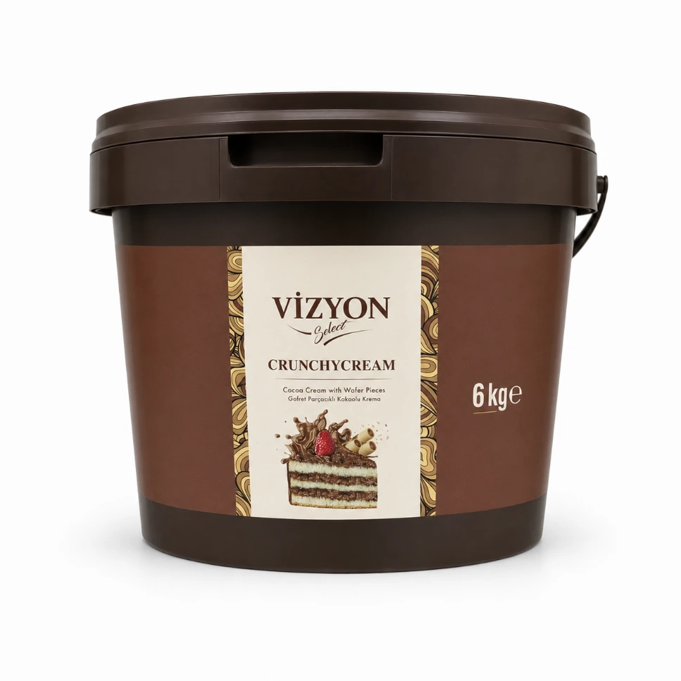 CRUNCHYCREAM - Oblaten/Wafer Stücke - 6 Kg   (ViZYON)