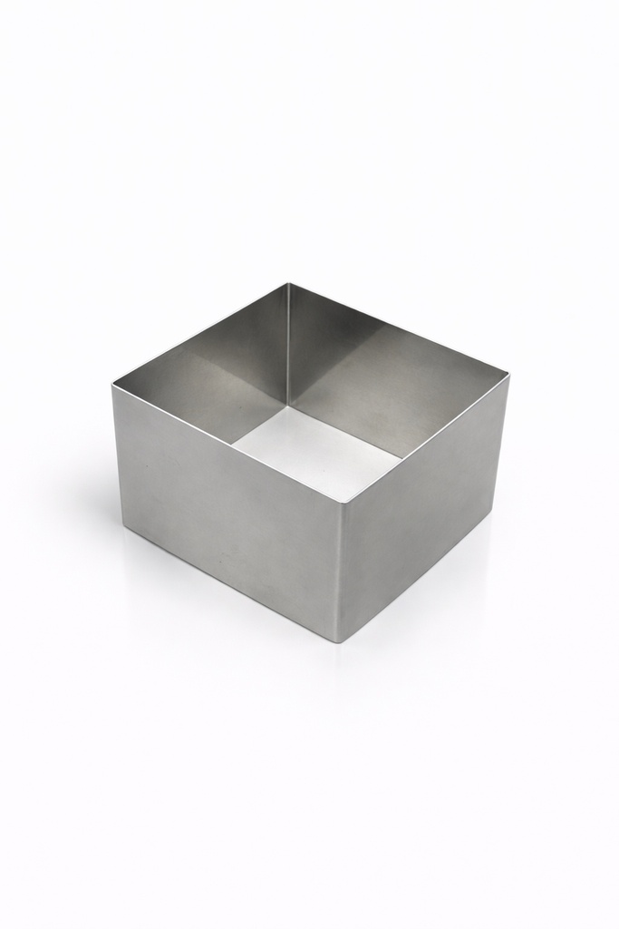 Backform / Tortenring Quadrat 14x14 cm, Höhe 10 cm
