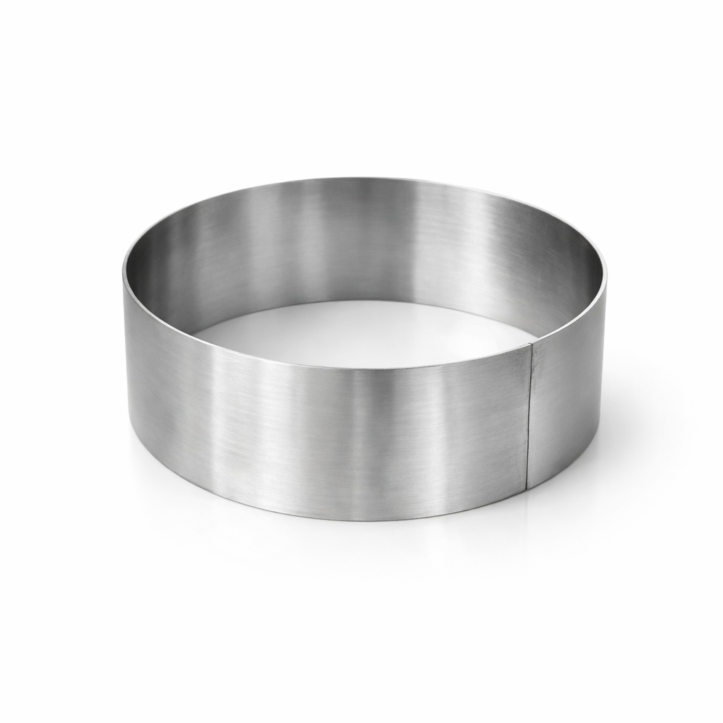 [55172] Backform / Tortenring rund Cheescake Ø 26 cm, Höhe 5 cm